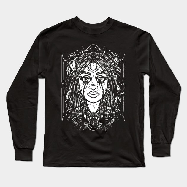 Lillith Faced Long Sleeve T-Shirt by MasticisHumanis